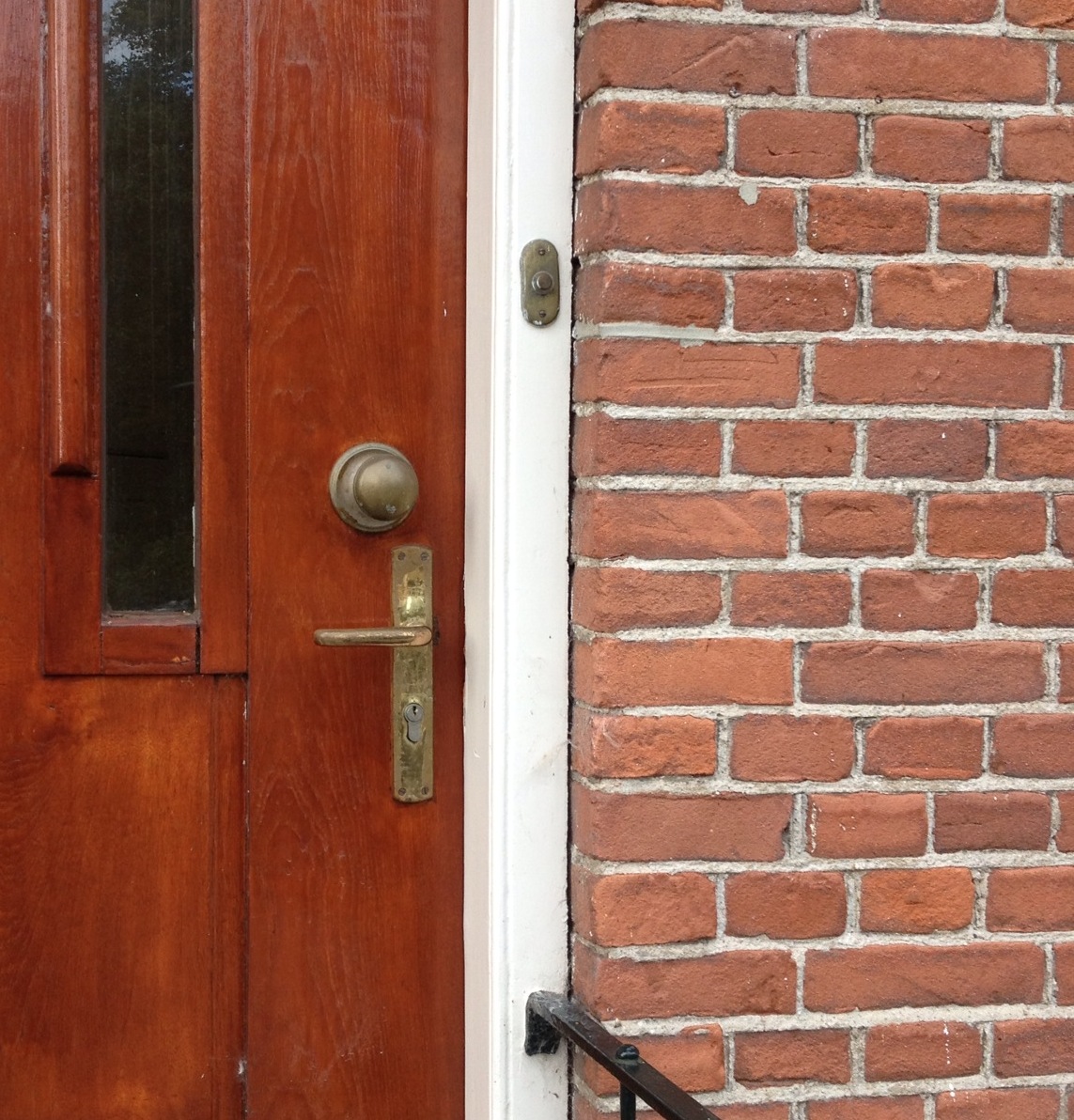vergelijking Geletterdheid Transparant Voordeur messing deurbeslag - VDP inbraakbeveiliging